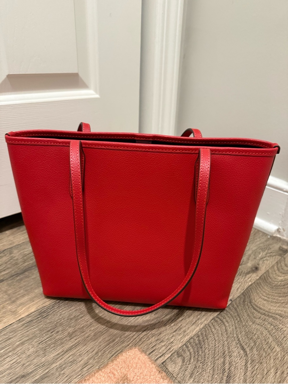 Coach Red Leather Medium City Tote Bag / PRICE FIRM - Picture 6 of 11